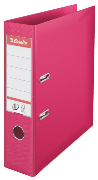 Segregator dźwigniowy No.1 Power A4 75mm fuksja Esselte (811313)