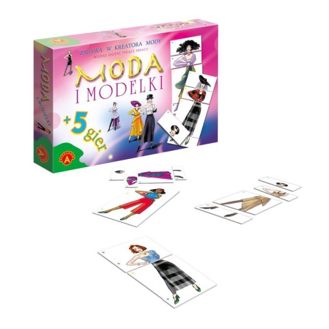 Gra edukacyjna moda i modelki Alexander (5906018000849)