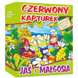 Gra planszowa Abino Czerwony Kapturek - Jaś i Małgosia CZERWONY KAPTUREK