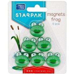 Magnes Starpak żabki - zielone śr. 25mm (438889)