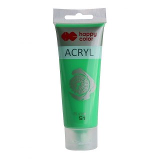 Farba akrylowa kolor: zielona 75ml Happy Color (HA 7370 0075-51)