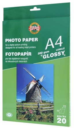 Papier foto Koh-I-Noor A4 200g 210mm x 297mm