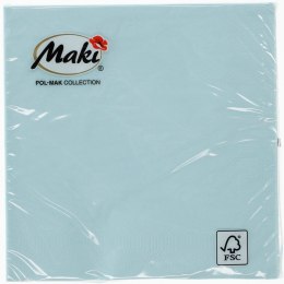 Serwetki Pol-mak - zielony 330mm x 330mm (21)