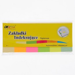 Zakładka indeksująca Okoffice 240k 20mm x 50mm (SDM-104)