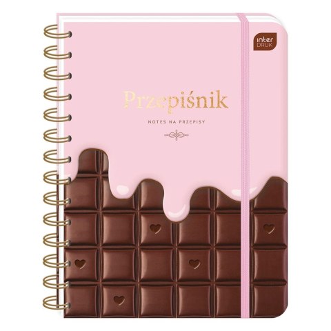 Kołozeszyt (kołonotatnik) przepiśnik A5 240k. 90g kropki/tagi Interdruk