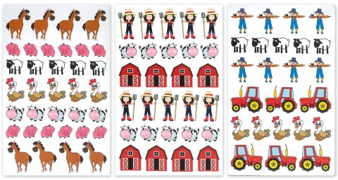 Naklejka (nalepka) Craft-Fun Series farma Titanum (TAM018)