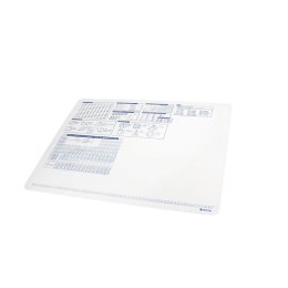 Podkład na biurko Panta Plast - przezroczysty 520mm x 417mm (0318-0062-00)