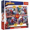 Puzzle Spider Man 4w1 el. Trefl (34384)