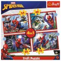 Puzzle Spider Man 4w1 el. Trefl (34384)