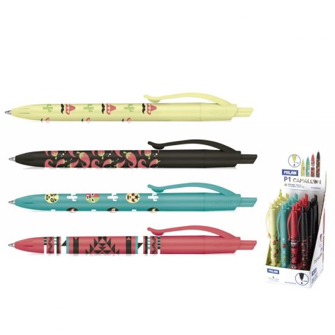 Długopis P1 Cameleon wkład niebieski 1,0mm Milan (1765729120)