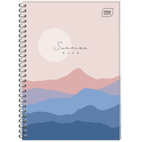 Kołozeszyt (kołonotatnik) A5 100k. 70g krata Interdruk (KOŁOZA5100T)