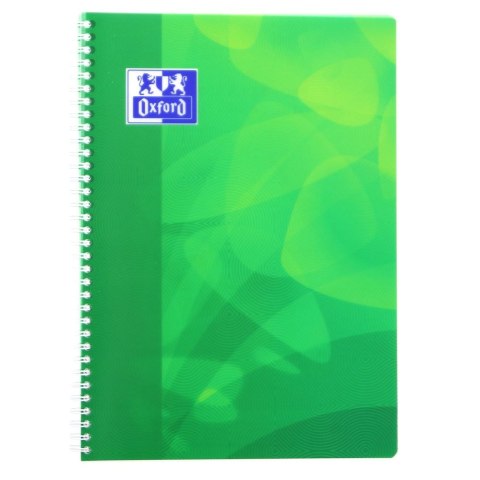 Kołozeszyt (kołonotatnik) Lagoon A4 80k. 90g krata/tagi Oxford (400080673)