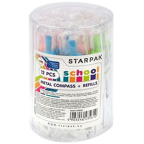 Komplet geometryczny 2 el. Starpak (429837)