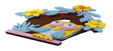 Ozdoba filcowa Craft-Fun Series budka z sową Titanum (20CR0312-14)