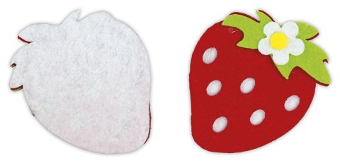 Ozdoba filcowa Craft-Fun Series truskawki Titanum (20CR0312-31)