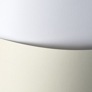 Papier ozdobny (wizytówkowy) laid biały A4 biały 120g Galeria Papieru (206001)