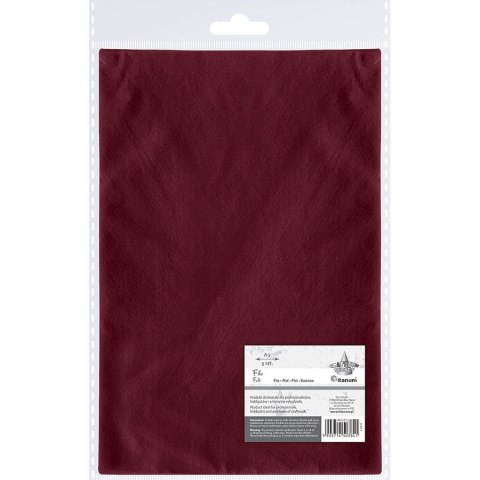 Filc Craft-Fun Series A3 kolor: bordowy 5 ark. Titanum (F-20619)