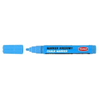 Marker specjalistyczny kredowy wkład niebieski 4,5mm okrągła końcówka Toma (TO-292 1 2)