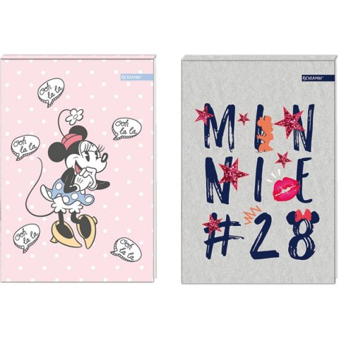 Notes Beniamin Minnie Mouse A6 96k. krata 102mm x 148mm (609535)