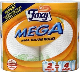 Ręcznik rolka Foxy Mega kolor: biały