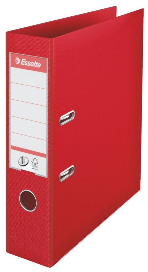 Segregator dźwigniowy No.1 Power A4 75mm czerwony Esselte (811330)