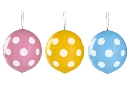 Balon gumowy GROCHY IŁKI Z GUMKĄ 3 szt mix 450mm Godan (GB/PG40)