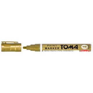 Marker olejowy wkład złoty 2,5mm okrągła końcówka Toma (TO-440 9 3)
