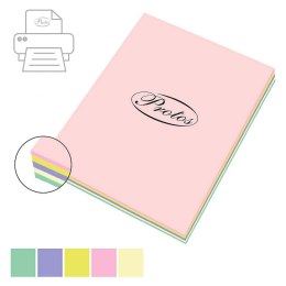 Papier kolorowy Protos pastel A3 - mix pastelowy 80g