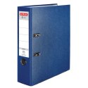Segregator dźwigniowy Q. file Standard 0011167418 A4 80mm niebieski Herlitz (300003084)