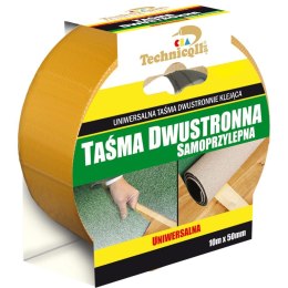 Taśma dwustronna Technicqll dwustronna uniwersalna 50mm 10m (T-222)