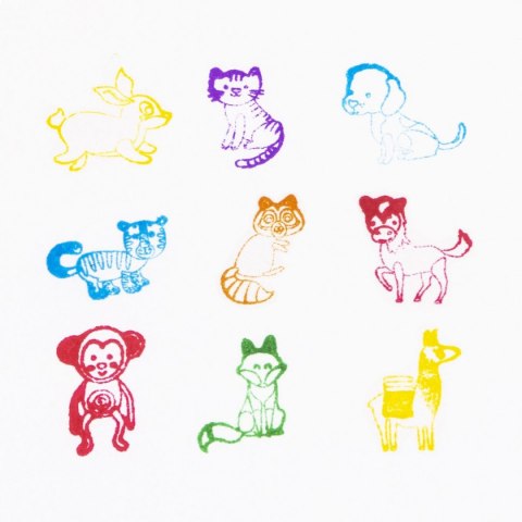 Zestaw pieczątek Kidea Derform (SOC9KA)