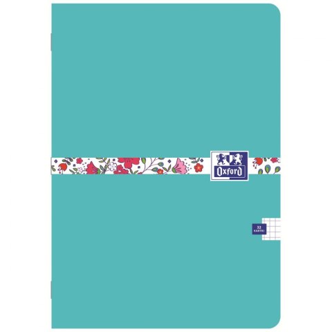 Zeszyt FLORAL A5 32k. 90g krata Oxford (400150841)