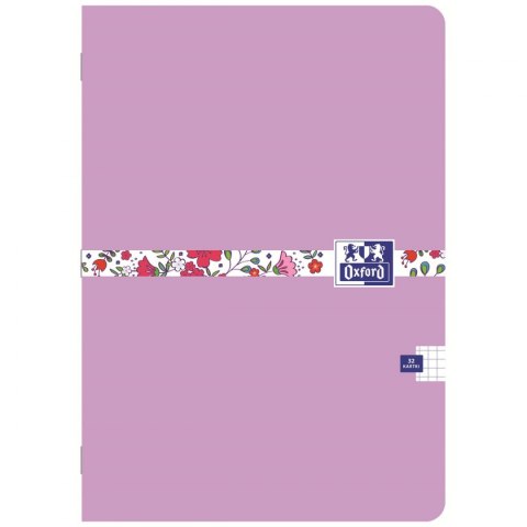 Zeszyt FLORAL A5 32k. 90g krata Oxford (400150841)
