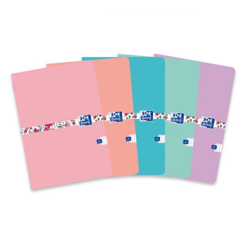 Zeszyt FLORAL A5 32k. 90g krata Oxford (400150841)