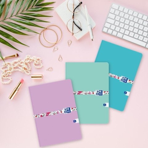 Zeszyt FLORAL A5 32k. 90g krata Oxford (400150841)