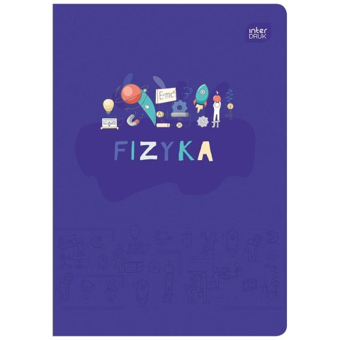 Zeszyt tematyczny A5 60k. 70g krata Interdruk (ZE60#FIZFSC)