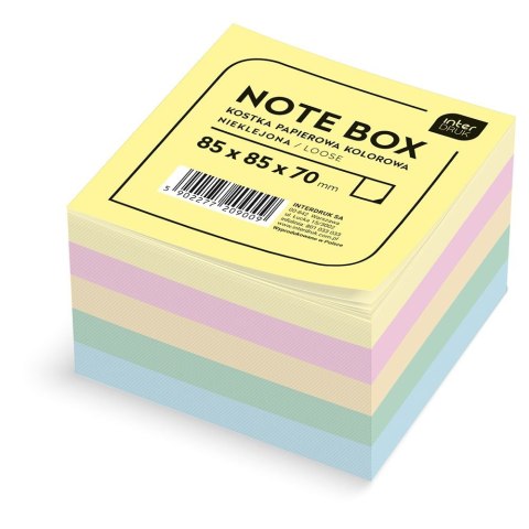 Kostka papierowa mix [mm:] 85x85x 70 Interdruk (KOSPAPFKNK7)