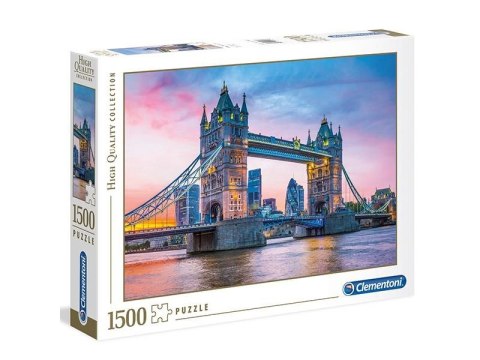 Puzzle Clementoni Tower Bridge, 1500 elementów 1500 el. (CLM31816)