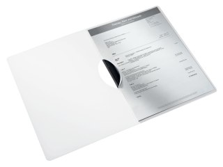 Skoroszyt Wow ColorClip A4 biały plastik Leitz (41850001)