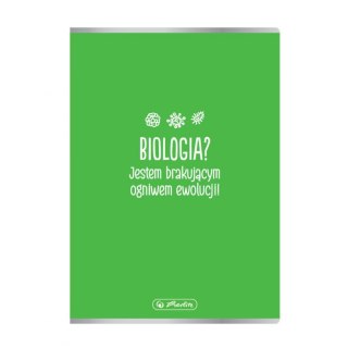 Zeszyt Biologia 9577404 A5 60k. krata Herlitz (400197997)