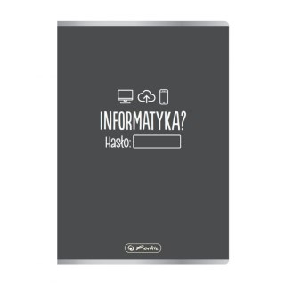 Zeszyt Informatyka 9577370 A5 60k. krata Herlitz (400198000)