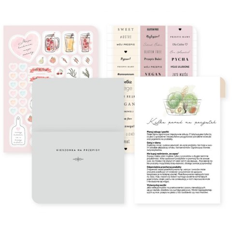 Kołozeszyt (kołonotatnik) przepiśnik A5 240k. kropki/tagi Interdruk (PRZEPCOOK)