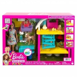 Lalka Barbie farma radosnych kurek 290mm (HGY88)