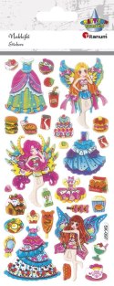 Naklejka (nalepka) Craft-Fun Series Wróżki wypukłe Titanum (SK-097)