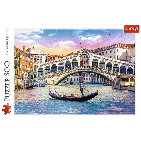 Puzzle Most Rialto 500 el. Trefl (37398)