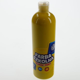 Farby plakatowe kolor: żółty 500ml 1 kolor. Astra