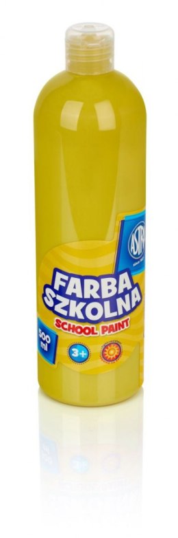 Farby plakatowe Astra kolor: żółty 500ml 1 kolor.