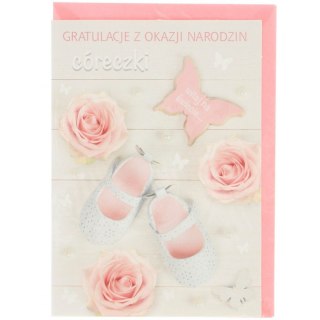 Kartka składana Laurka dziecięca B6 Pol-mak