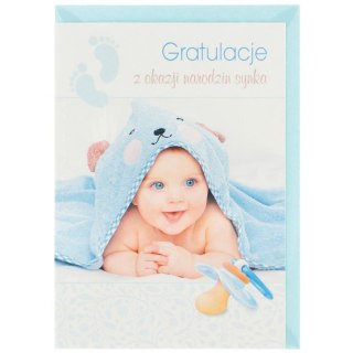 Kartka składana Laurka dziecięca B6 Pol-mak