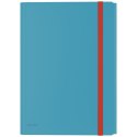 Teczka plastikowa na gumkę Cosy A4 niebieska Leitz (46190061)